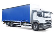 Car Hire Newcastle Northern Ireland - 26 Tonne Curtain Side Truck - Truck hire Newcastle northern ireland