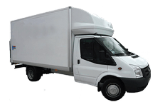 Car Hire Newcastle Northern Ireland - Ford Luton Box Tail Lift - Van hire Newcastle northern ireland